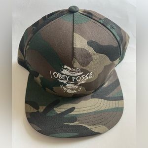 Obey Camo Skull SnapBack